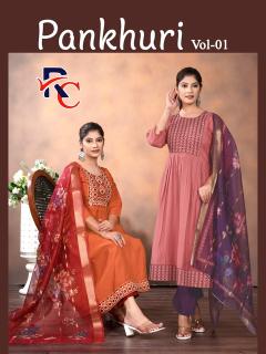 Desi kudi pankhuri vol 1 designer kurtis wholesaler
